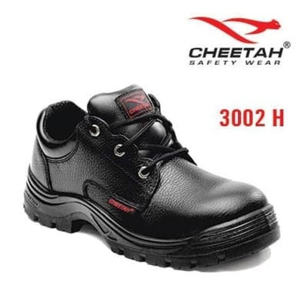 Sepatu safety cheetah 3002 hitam