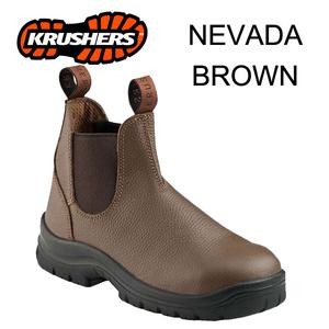 Sepatu Safety krusher NEVADA COKLAT