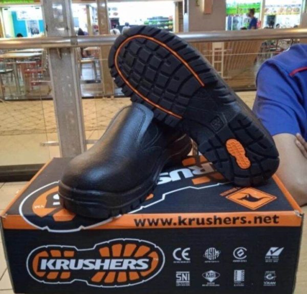 Sepatu safety krusher boston