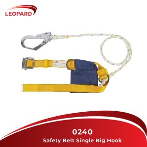 Safety Belt Single Big Hook "LEOPARD" LP 0240