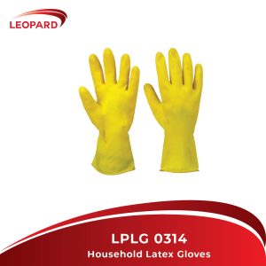 Sarung Tangan LEOPARD HouseHold Latex Gloves 12'' LPLG 0314 - 6